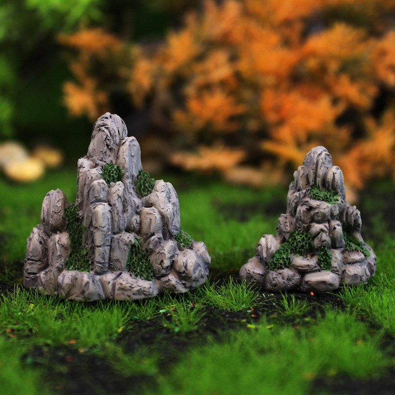 Aquarium Moss - Mini pierre artificielle l'inventaire de montagne