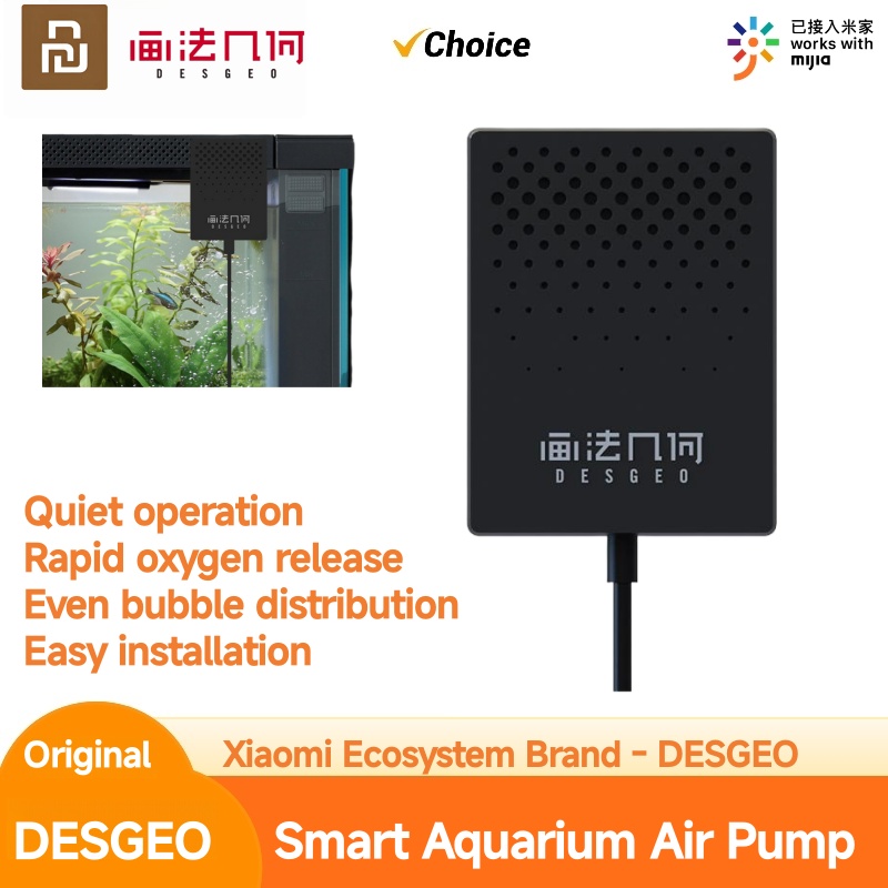 Aquarium Liquid Carbon - DESGEO pour pompe à oxygène intelligente