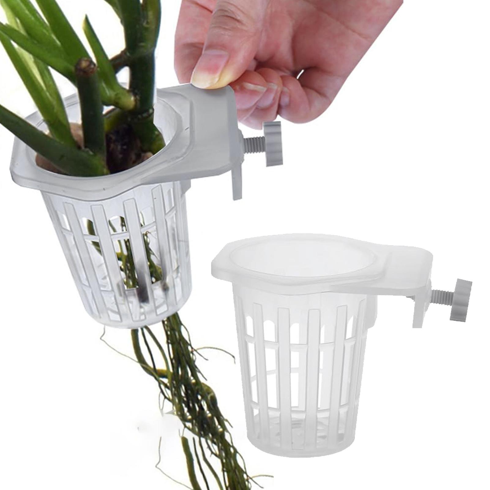 Plant Aquarium Pot - 2 pièces, support pour plantes aquatiques