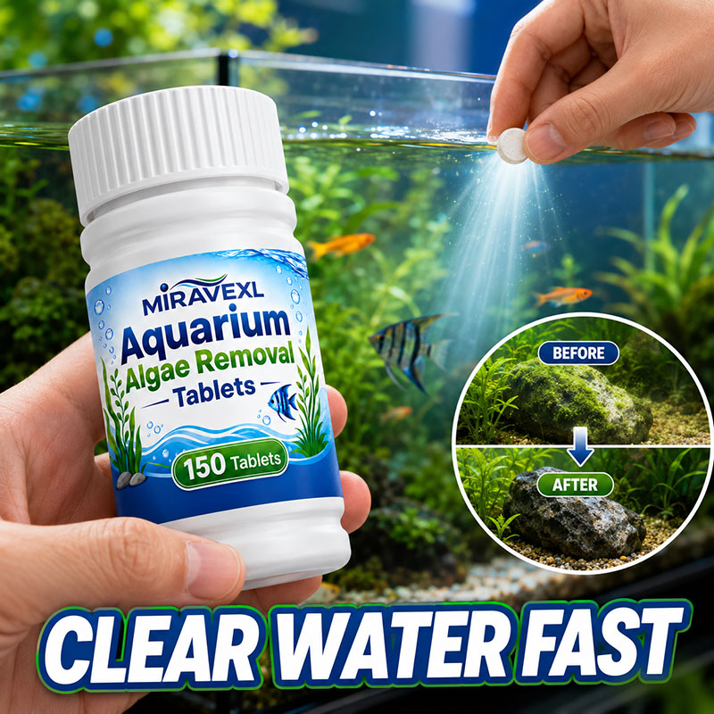 Aquarium Fertilizer - MIRAVEXL 150 Comprimés pour l'élimination des