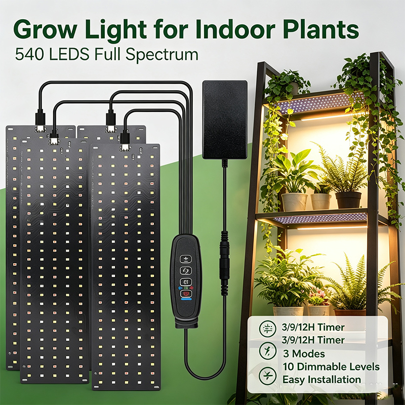 Aquarium Plant Light - Lampe de culture LED sous-armoire 12V,