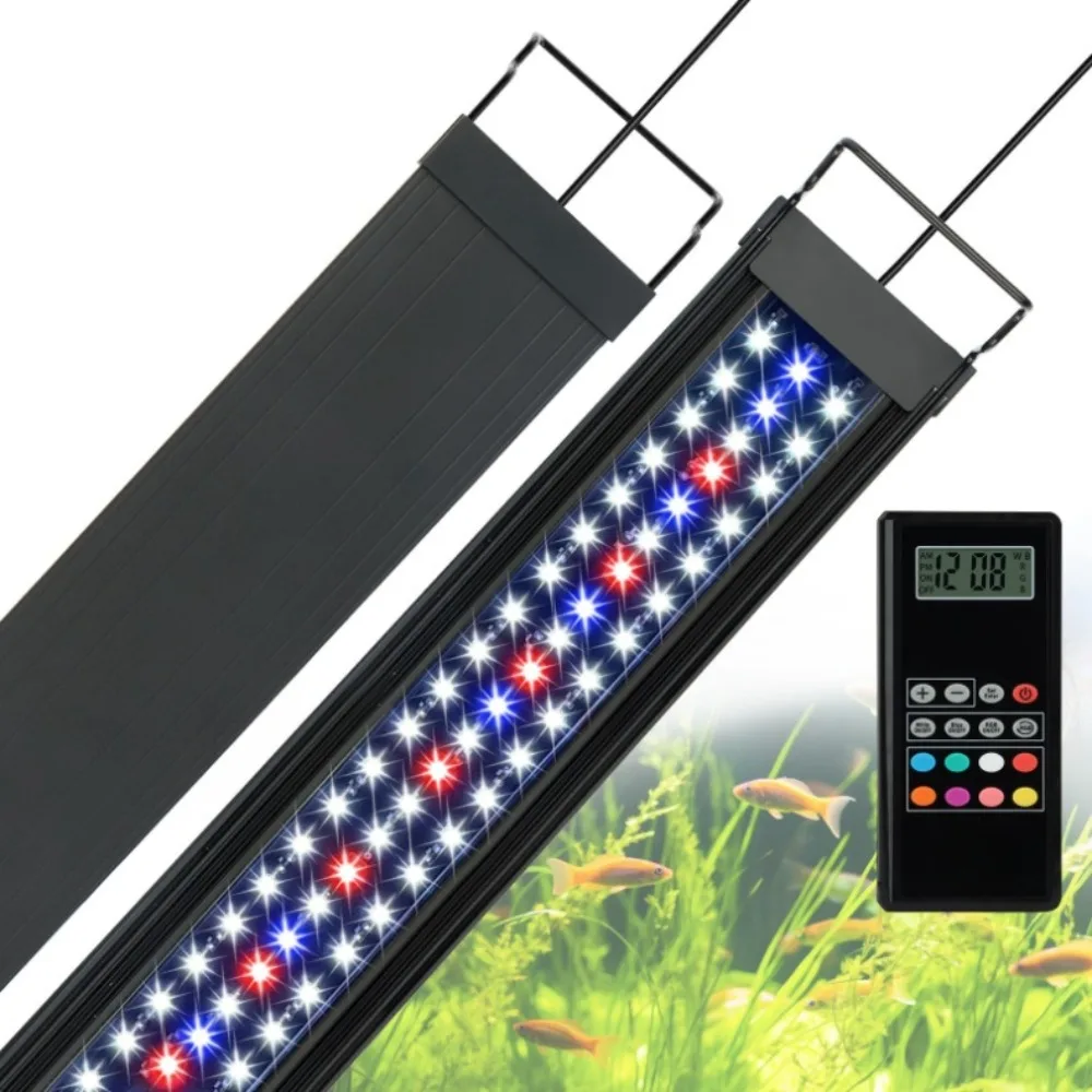 Planted Aquarium Algae Control - Lumière d'aquarium programmable à LED, lumière
