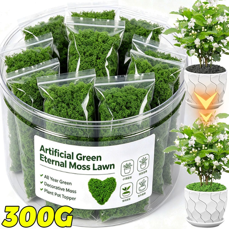 Aquarium Moss - Plantes vertes artificielles, mousse éternelle, mousse