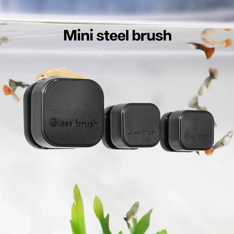 Mini brosse magnétique carrée  - Planted Aquarium Cleaning avis et prix