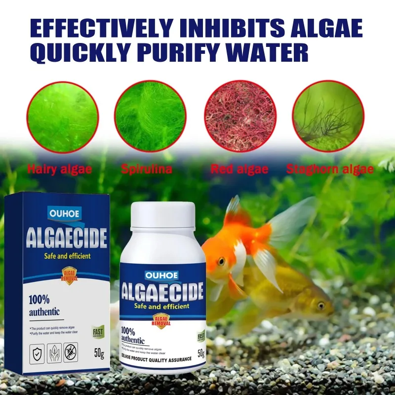 Algicide haute efficacité 50g  - Aquarium Fertilizer avis et prix