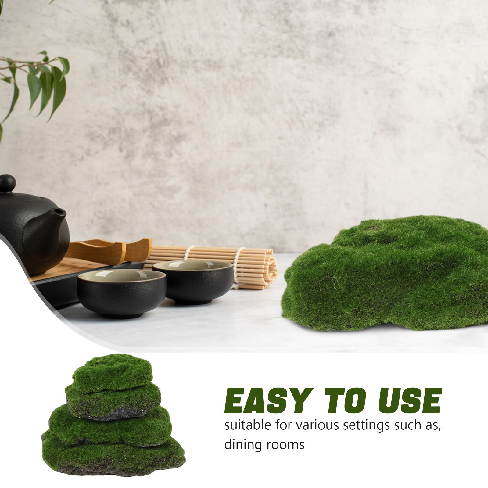 4 pièces de pierres décorative - Aquarium Moss avis et prix