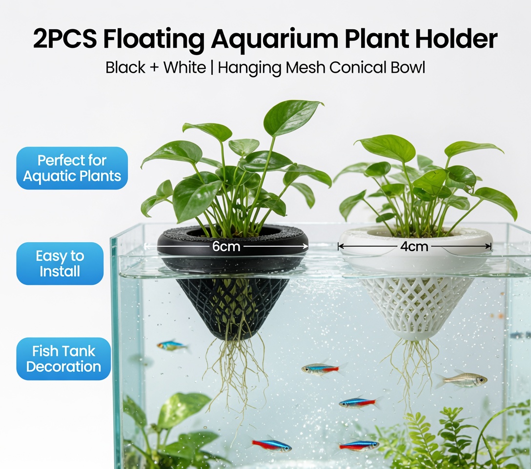 Support flottant pour plantes  - Aquarium Plants Live avis et prix