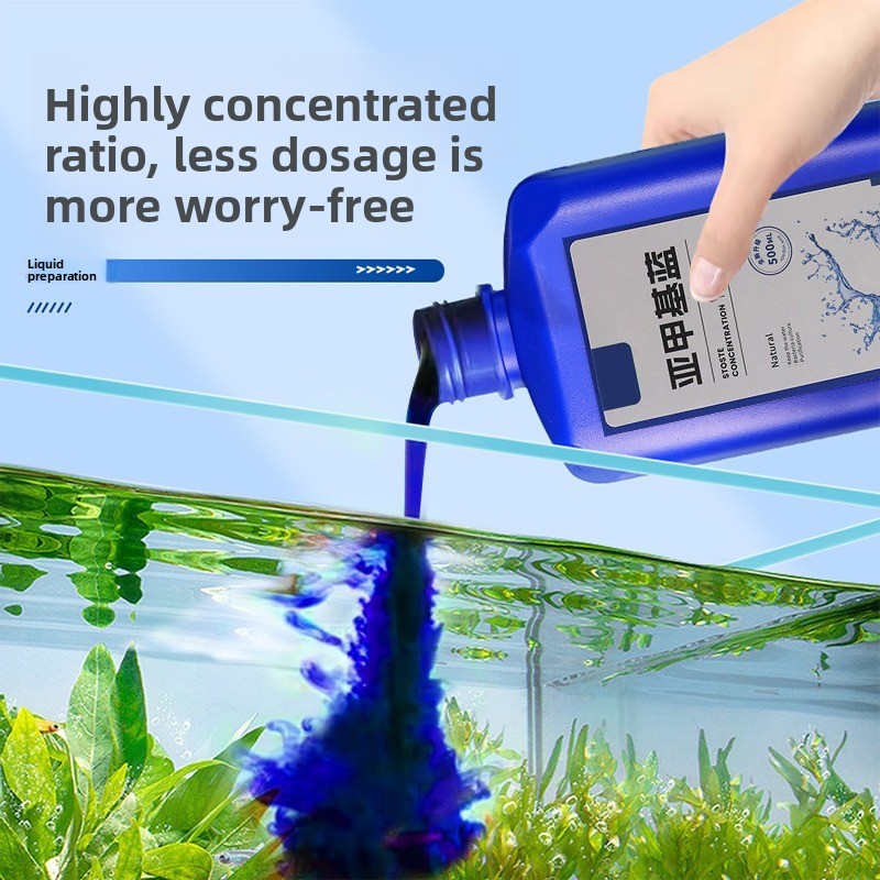 Concentré bleu méthylène 200ml - Aquarium Liquid Carbon avis et prix
