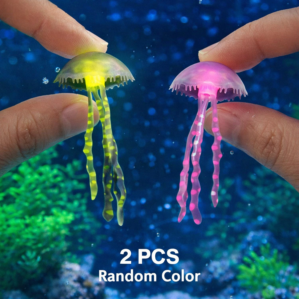 2 Méduse artificielles lumineu - Aquarium Plants Live avis et prix
